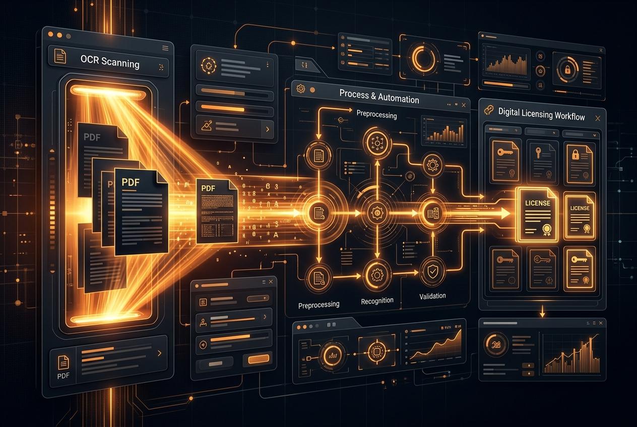 Automação IA de Documentos & Licenças